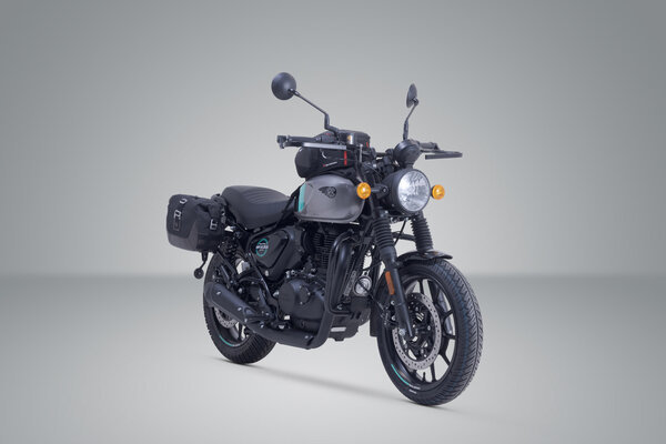 ZESTAW SAKW I STELAŻY LEGEND GEAR LC BLACK EDITION SW-MOTECH ROYAL ENFIELD HNTR 350 (22-)