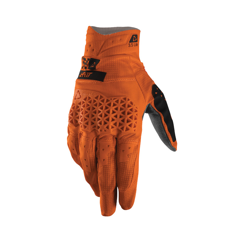 RĘKAWICE OFFROADOWE LEATT MOTO 3.5 LITE SPEED ORANGE L