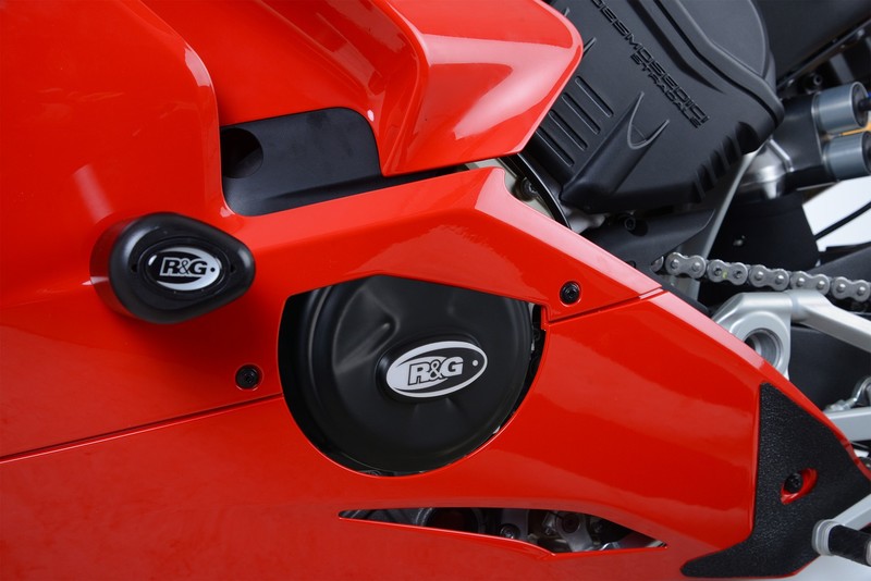 OSŁONA SILNIKA RG RACING DUCATI PANIGALE, LEWA STRONA OSŁONA GENERATORA BLACK