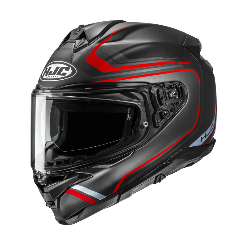 KASK MOTOCYKLOWY HJC F72 OFLO BLACK RED XS