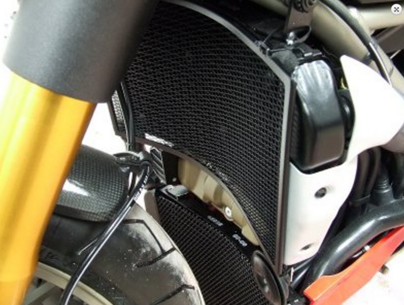 OSŁONA CHŁODNICY RG RACING DUCATI 1098 STREETFIGHTER 09- RED
