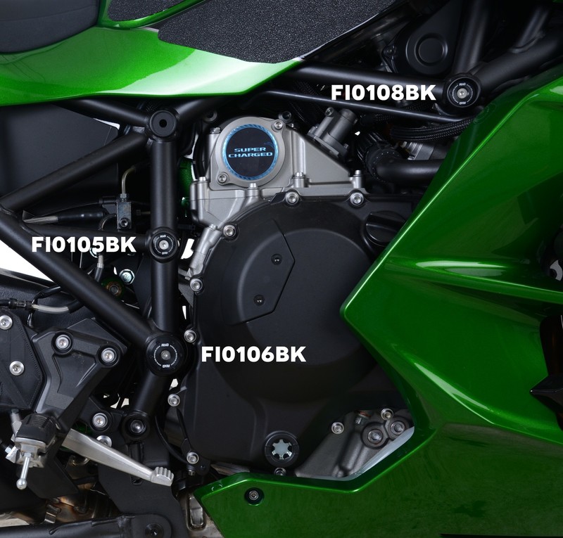 ZAŚLEPKA RAMY RG RACING KAWASAKI H2/H2R/H2 SX