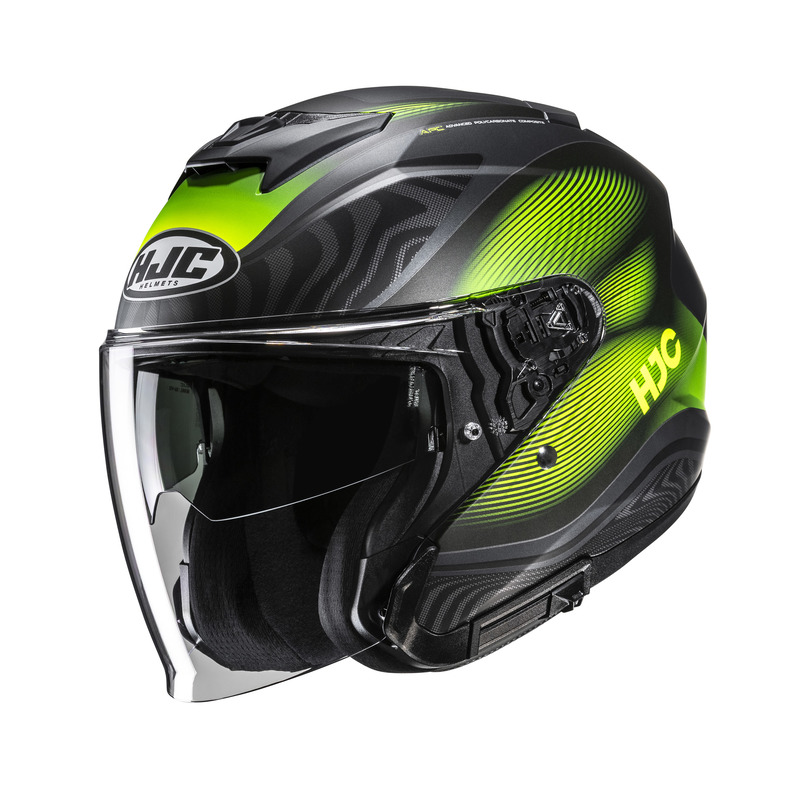 KASK MOTOCYKLOWY HJC I31 DEPE BLACK GREEN