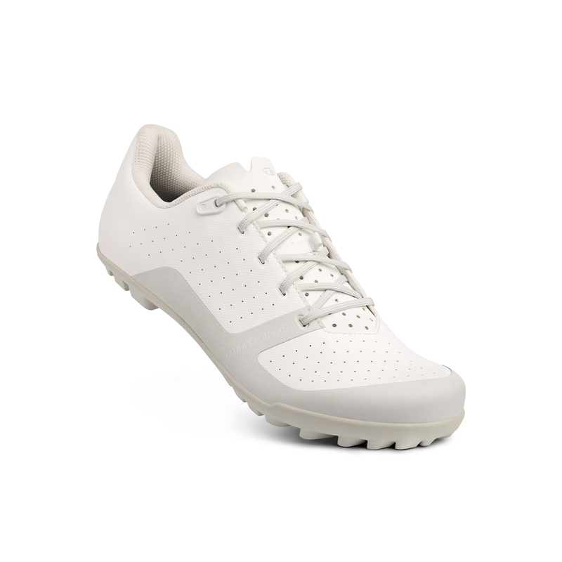 BUTY CRANKBROTHERS CANDY GRAVEL/XC LACE WHITE GREY - GREY OUTSOLE 9.5 (43 EU)