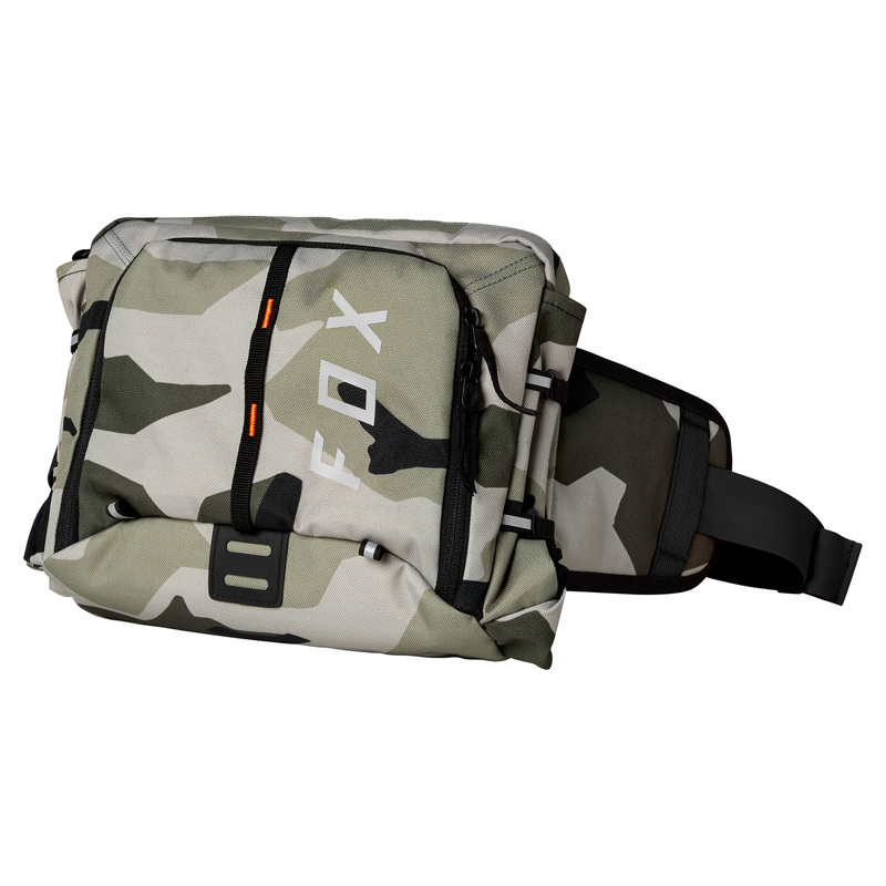 NERKA FOX UTILITY 5L LUMBAR HYDRATION PACK GREEN CAMO