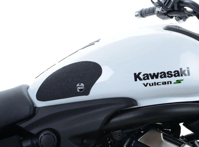 NAKLEJKA NA BAK TANKPAD ANTYPOŚLIZGOWY 2 CZĘŚCI RG RACING KAWASAKI VULCAN S CLEAR