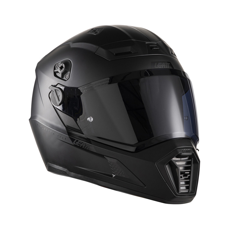 KASK MOTOCYKLOWY Z GOGLAMI LEATT ADV 7.5 BLACK