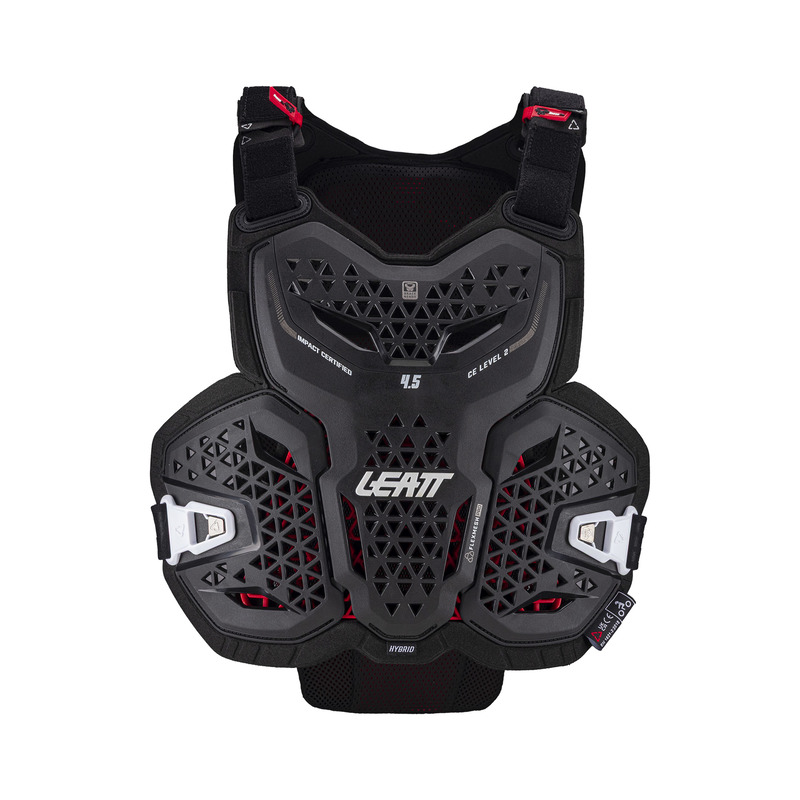 BUZER LEATT 4.5 HYBRID BLACK (160-172CM)