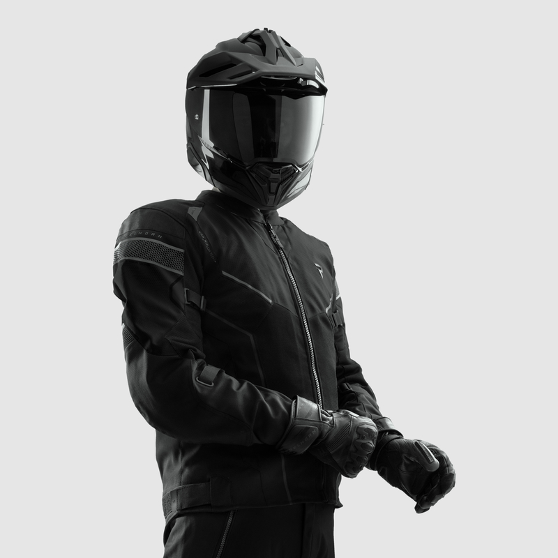 KURTKA MOTOCYKLOWA TEKSTYLNA REBELHORN HIFLOW 5 BLACK