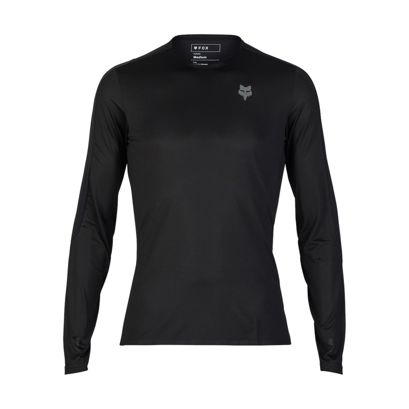 KOSZULKA ROWEROWA Z DŁUGIM RĘKAWEM FOX ASCENT BLACK S