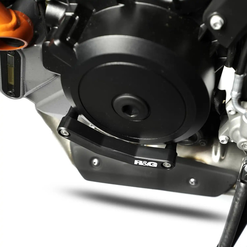 SLIDERY SILNIKA RG RACING KTM 1390 SUPER DUKE R (EVO) 24-, LEWA STRONA BLACK