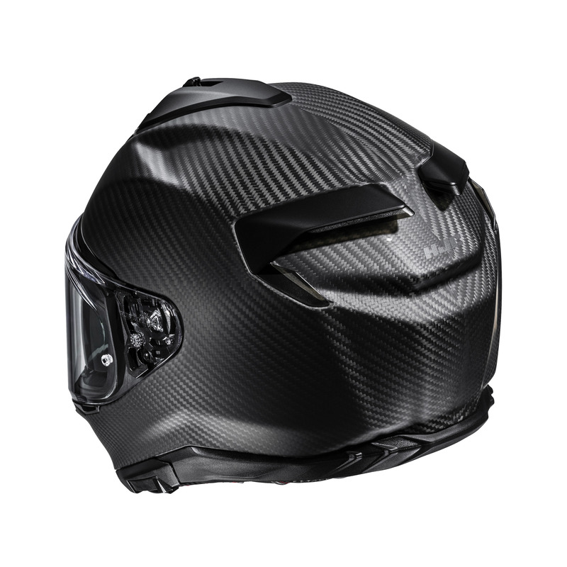 KASK MOTOCYKLOWY HJC F72 SOLID CARBON MATTE BLACK XS