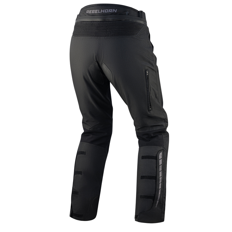 SPODNIE MOTOCYKLOWE TEKSTYLNE DAMSKIE REBELHORN HIKER 3 BLACK GREY WXS