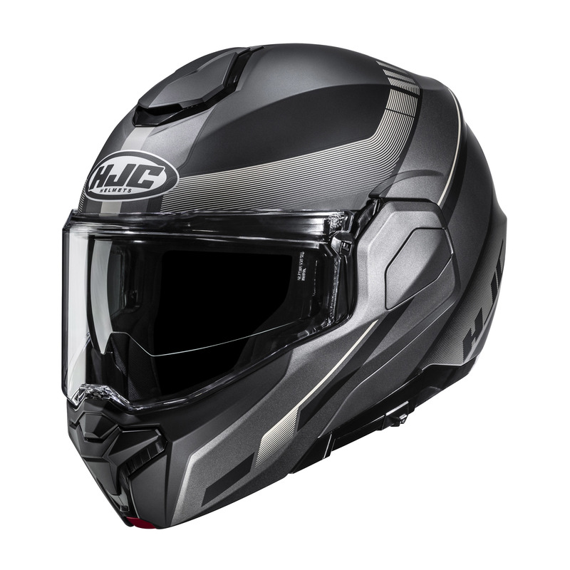 KASK MOTOCYKLOWY HJC I101 MIRA BLACK GREY L