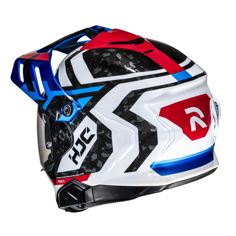 KASK MOTOCYKLOWY HJC RPHA60 DAKAR BLUE WHITE