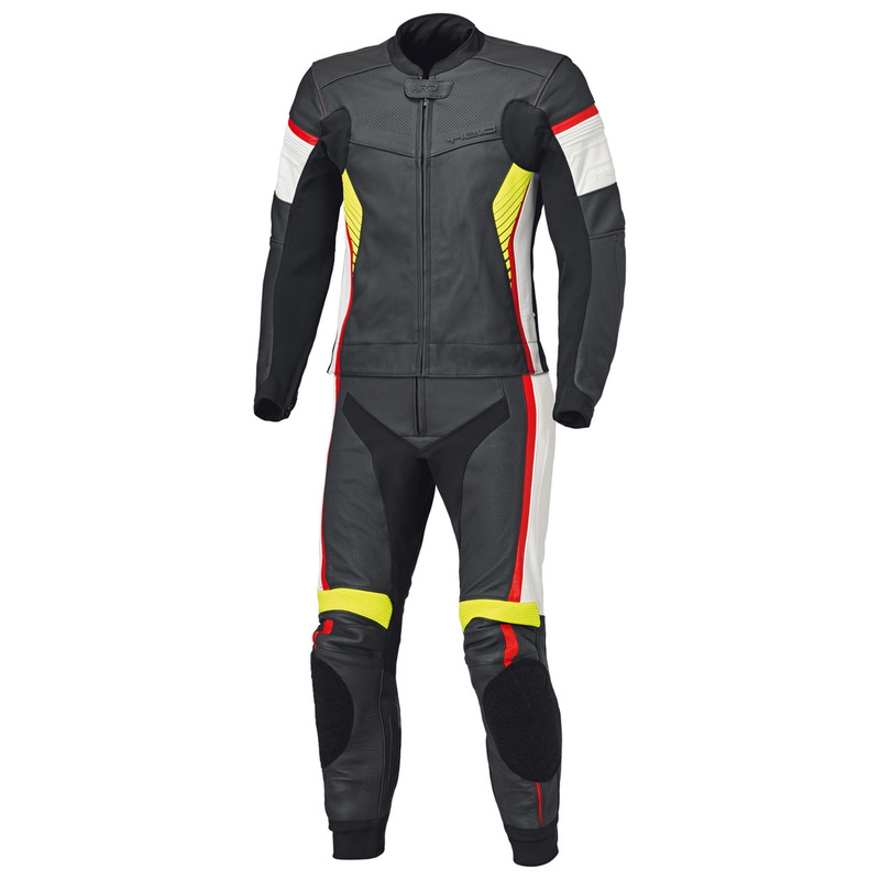 KOMBINEZON MOTOCYKLOWY DWUCZĘŚCIOWY HELD SPIRE 2 BLACK WHITE RED 50