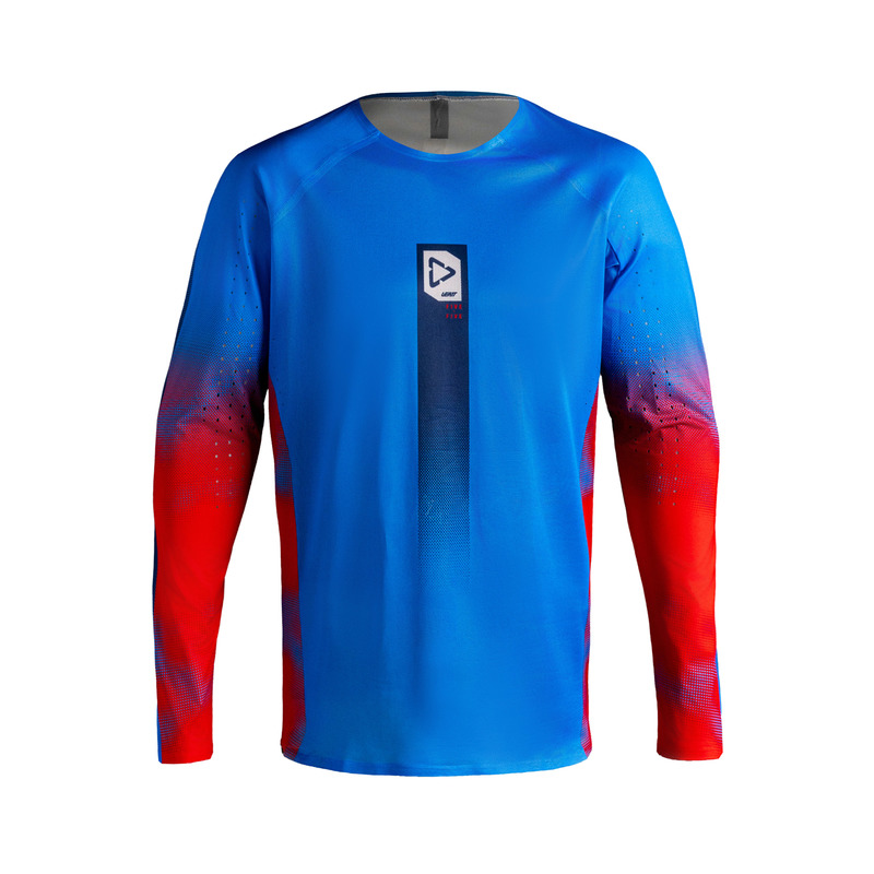 BLUZA OFFROADOWA LEATT MOTO 5.5 ULTRAWELD FADE BLUE XL