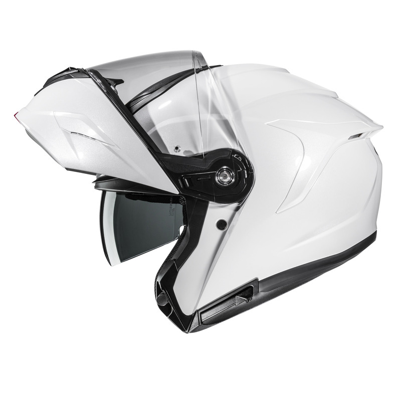 KASK MOTOCYKLOWY HJC C92 SOLID PEARL WHITE M