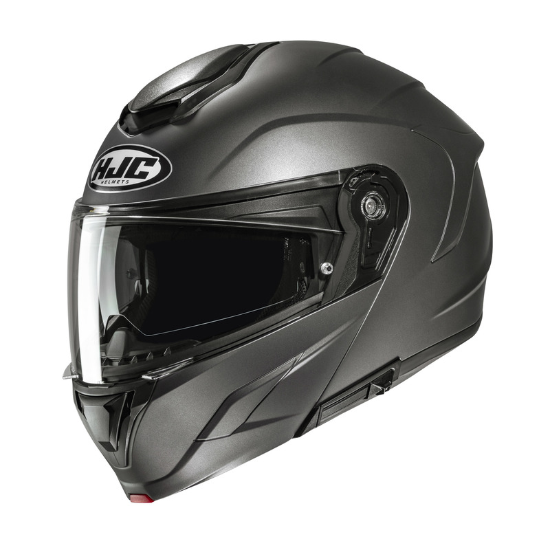 KASK MOTOCYKLOWY HJC C92 SOLID SEMI FLAT TITANIUM M