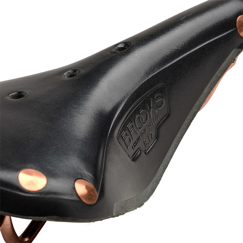 SIODEŁKO SKÓRZANE BROOKS B17 SPECIAL BLACK