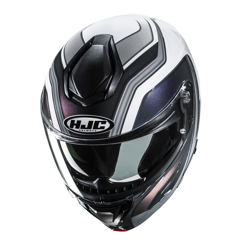 KASK MOTOCYKLOWY HJC C92 SIRIUS WHITE GREY M