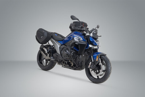 ZESTAW SAKW PRO BLAZE H I STELAŻY SW-MOTECH BMW R 1300 R / R 1300 RS (25-) BLACK