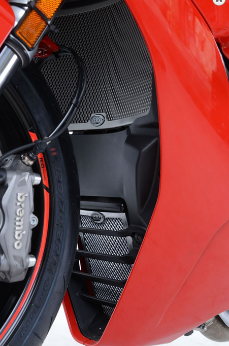 OSŁONA CHŁODNICY RG RACING DUCATI SUPERSPORT (S) 17- 20/950 SUPERSPORT (S) 21- RED