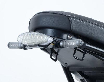 MOCOWANIE TABLICY REJESTRACYJNEJ RG RACING BMW R NINE T Z SIEDZNIEM PASAŻERA