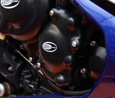OSŁONA SILNIKA RG RACING TRIUMPH 675 DAYTONA 13-/DAYTONA MOTO2 765 PRAWA STRONA BLACK