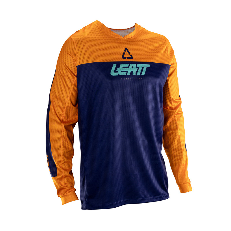 STRÓJ OFFROADOWY BLUZA I SPODNIE JUNIOR LEATT RIDE KIT 3.5 ORANGE