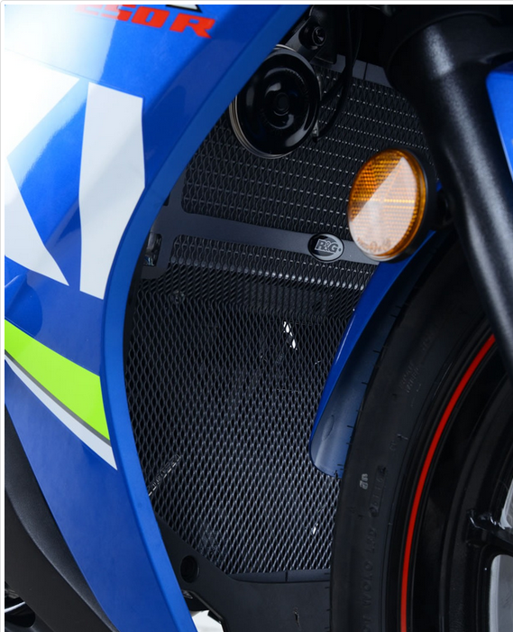 OSŁONA CHŁODNICY RG RACING - SUZUKI GSX250R 17- DARK BLUE
