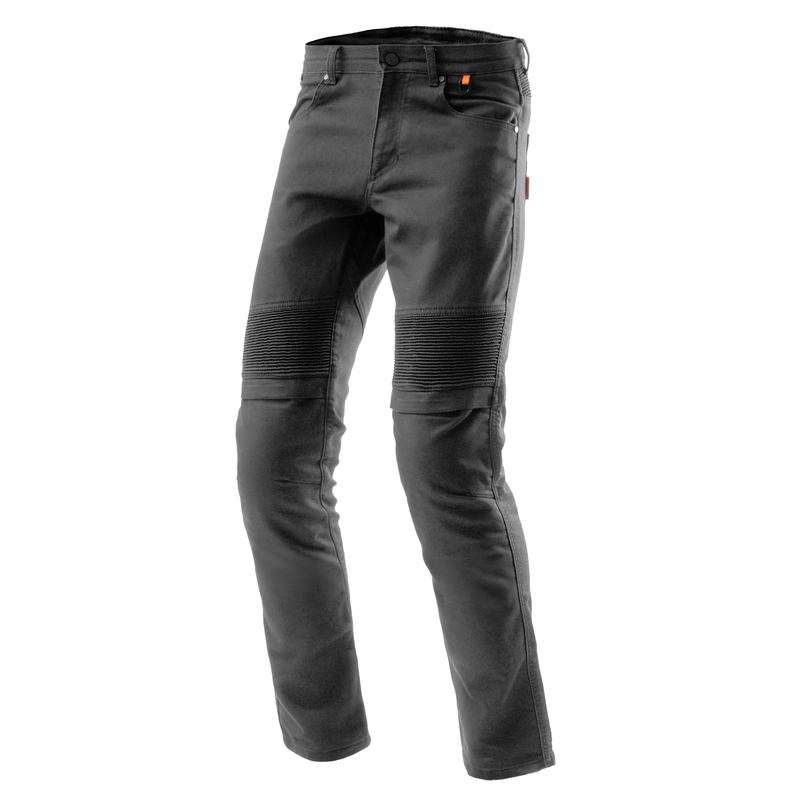 JEANSY MOTOCYKLOWE REBELHORN REVOLT BLACK MONOLAYER