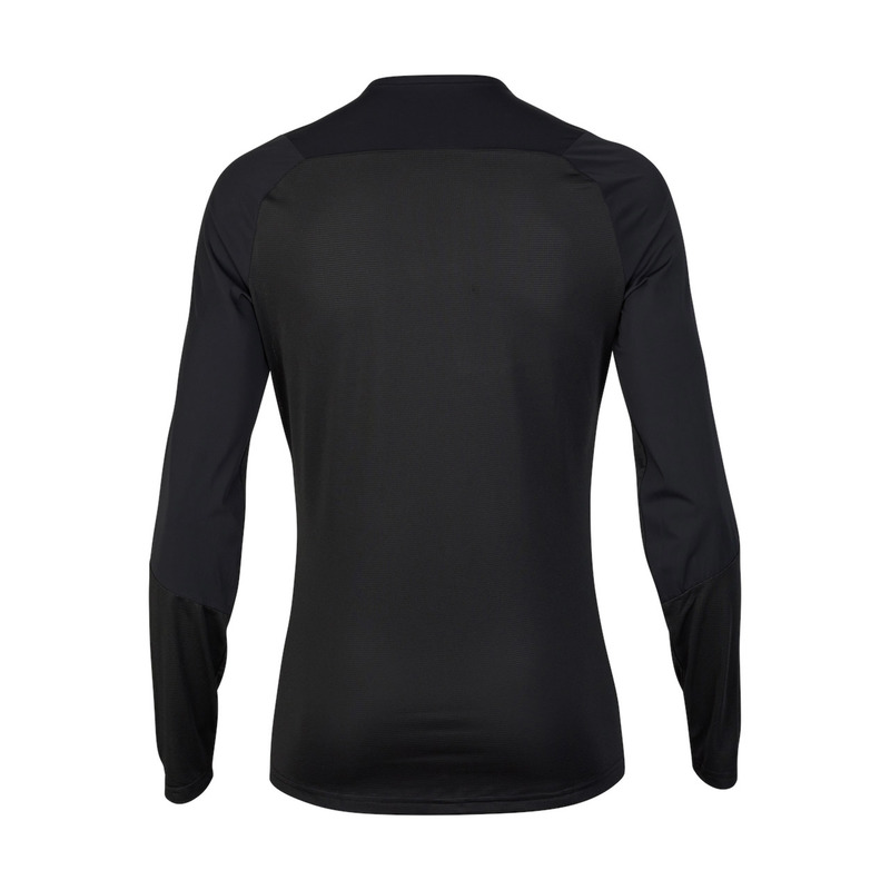 KOSZULKA ROWEROWA Z DŁUGIM RĘKAWEM FOX ASCENT BLACK S