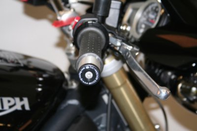 KOŃCÓWKI KIEROWNICY RG RACING TRIUMPH STREET TRP 07-12, DAYTONA 600/650/TT 600 BLACK