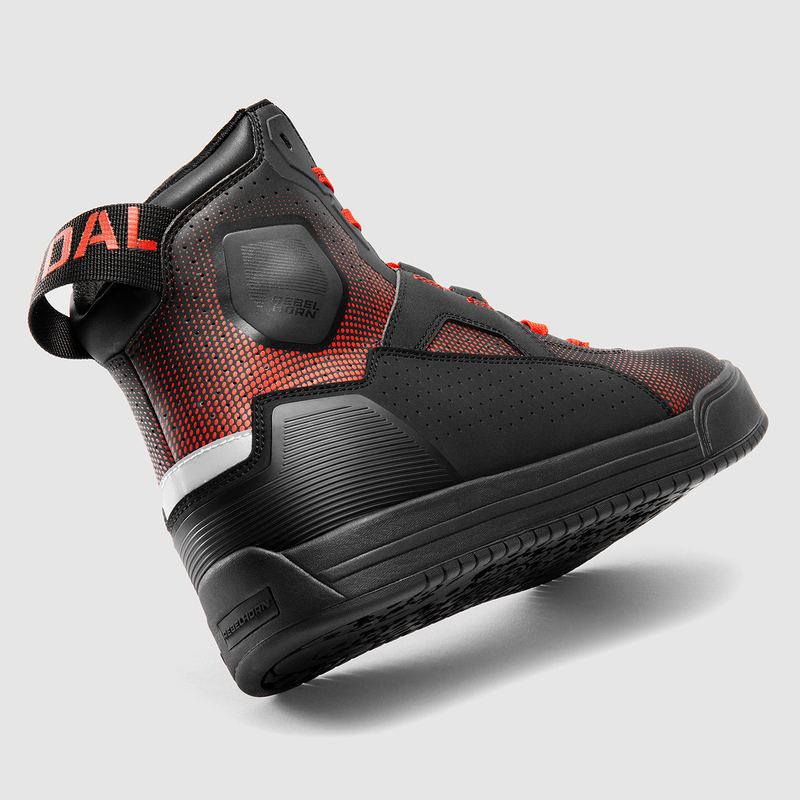 BUTY MOTOCYKLOWE REBELHORN VANDAL 2 BLACK RED