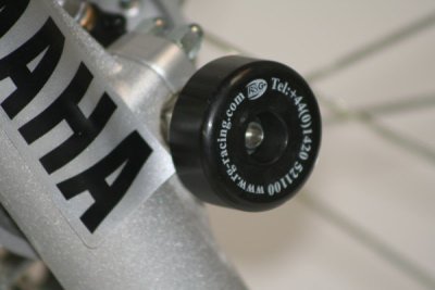 SLIDERY PRZEDNIEGO ZAWIESZENIA RG RACING YAMAHA DT125R/X 06- BLACK