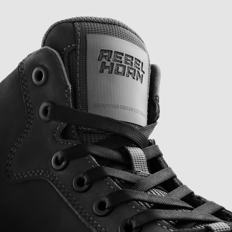 BUTY MOTOCYKLOWE REBELHORN SPIKE WP BLACK