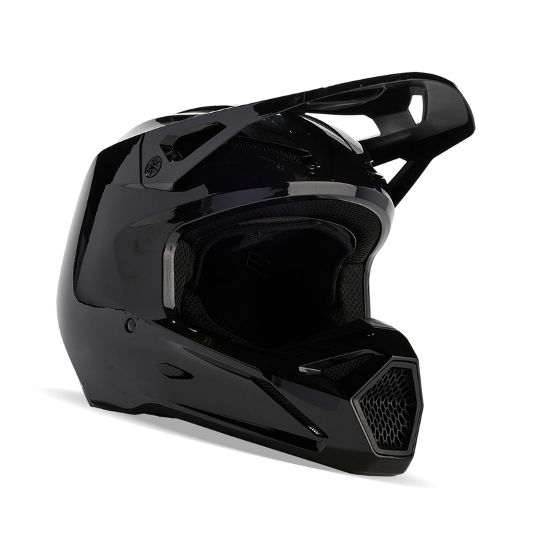 KASK MOTOCYKLOWY FOX V1 SOLID BLACK