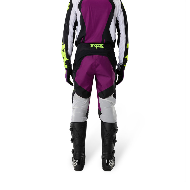 SPODNIE MOTOCYKLOWE FOX 180 RAID PURPLE LAVA