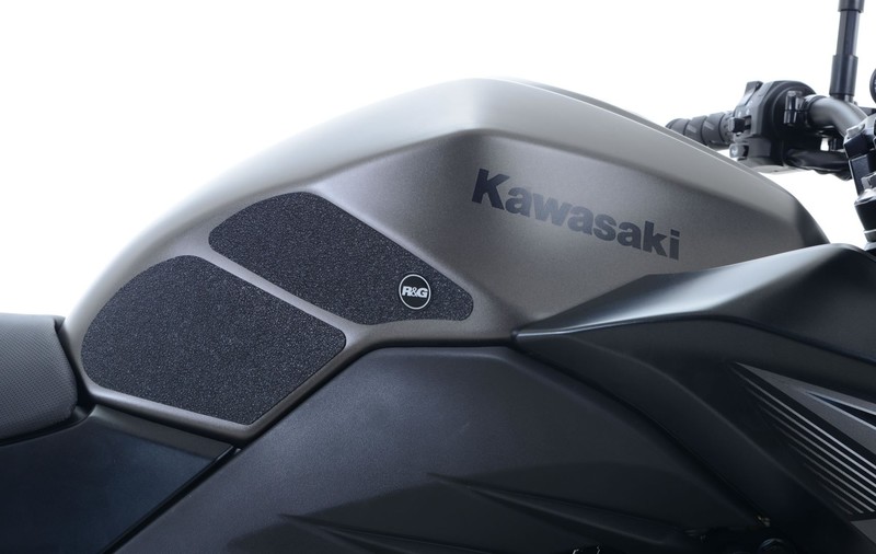 NAKLEJKA NA BAK TANKPAD ANTYPOŚLIZGOWY 4 CZĘŚCI RG RACING KAWASAKI NINJA 300 (13-14) CLEAR