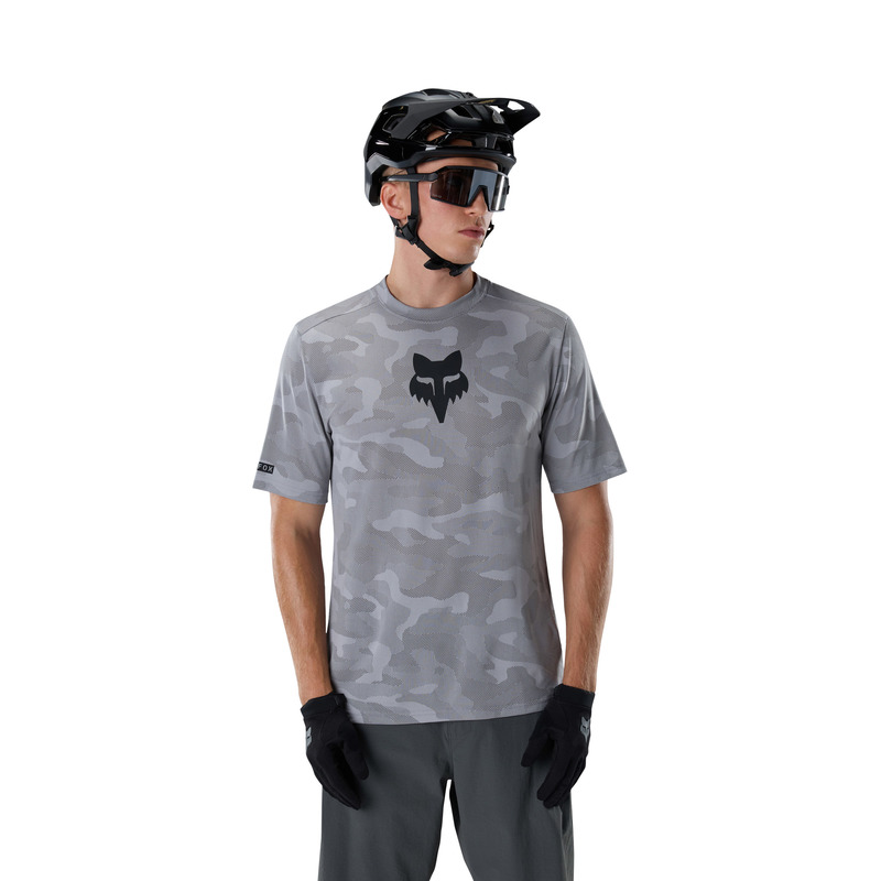 KOSZULKA ROWEROWA FOX RANGER TRU DRI SS PEWTER L
