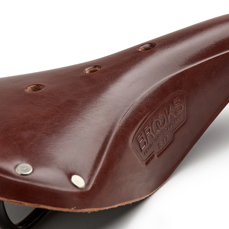 SIODEŁKO SKÓRZANE BROOKS B17 A. BROWN