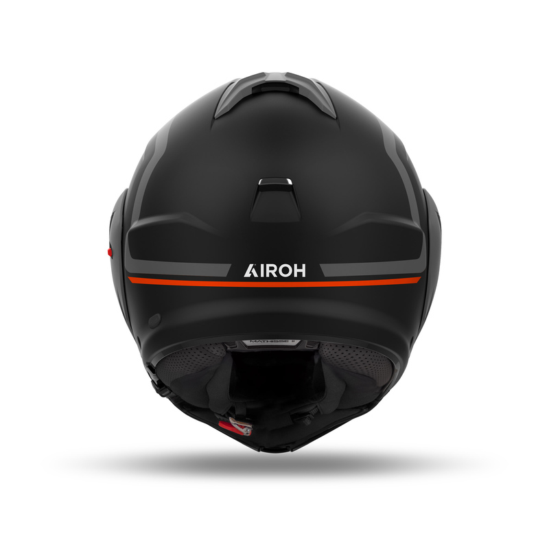 KASK MOTOCYKLOWY AIROH MATHISSE 2 GENIUS ORANGE MATT S