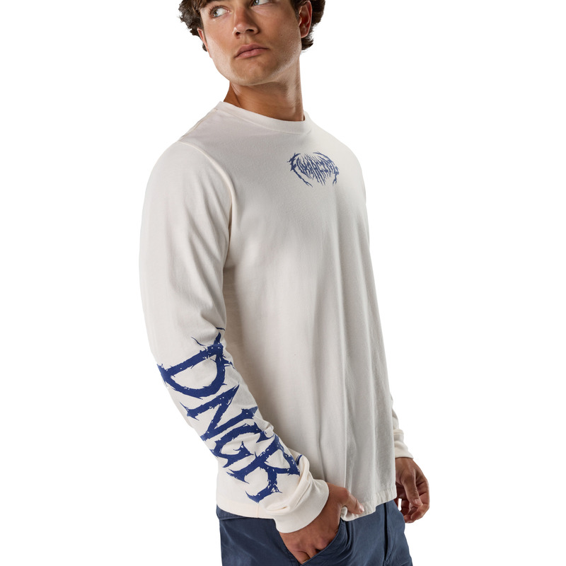 KOSZULKA Z DŁUGIM RĘKAWEM FOX DNGR 195 ORIGINAL OFF WHITE
