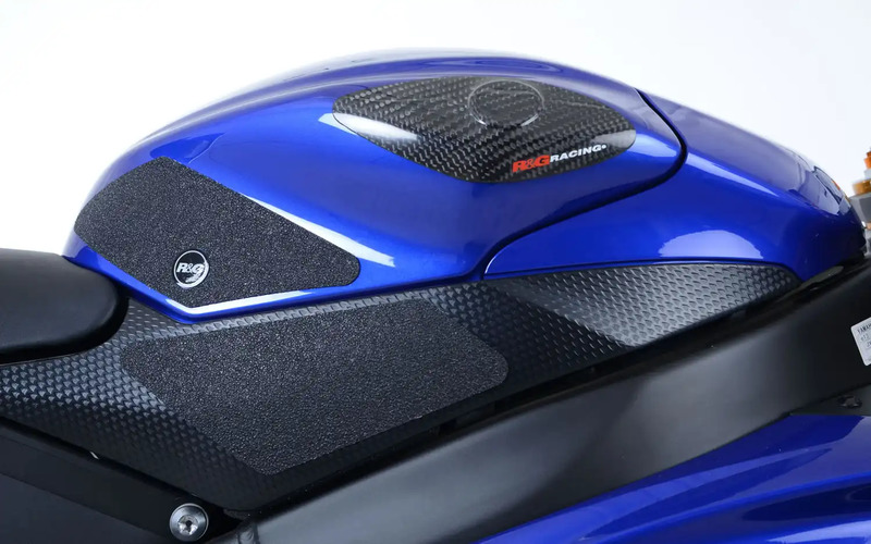 NAKLEJKA NA BAK TANKPAD ANTYPOŚLIZGOWY 4 CZĘŚCI RG RACING YAMAHA YZF-R6 (12-14) CLEAR