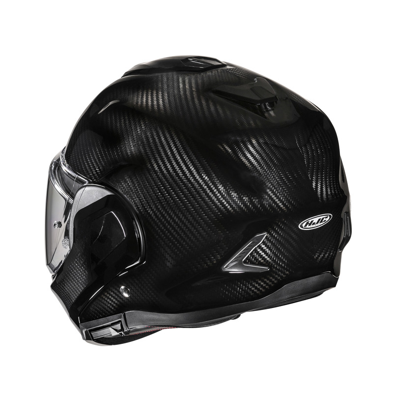 KASK MOTOCYKLOWY HJC F100 CARBON SOLID BLACK