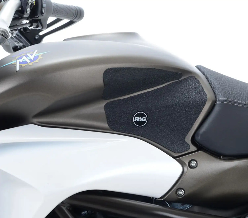 NAKLEJKA NA BAK TANKPAD ANTYPOŚLIZGOWY 4 CZĘŚCI RG RACING MV AGUSTA 800 STRADALE CLEAR