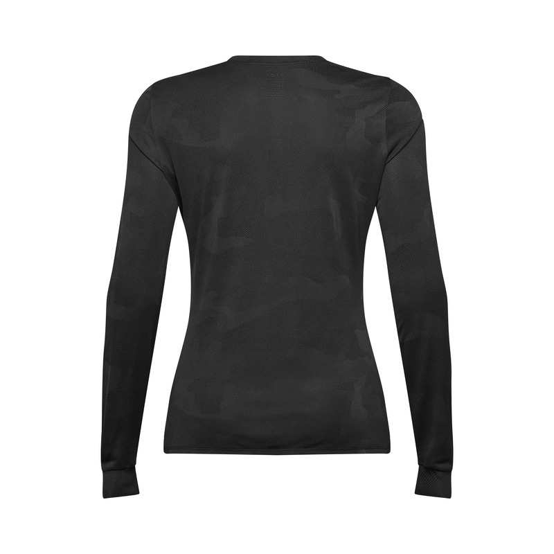 KOSZULKA ROWEROWA Z DŁUGIM RĘKAWEM DAMSKA FOX RANGER TRU DRI BLACK M
