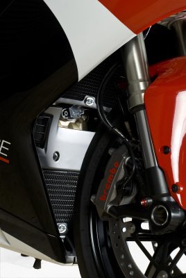 OSŁONA CHŁODNICY RG RACING (PAIR) DUCATI 848/1098/1198 BLACK