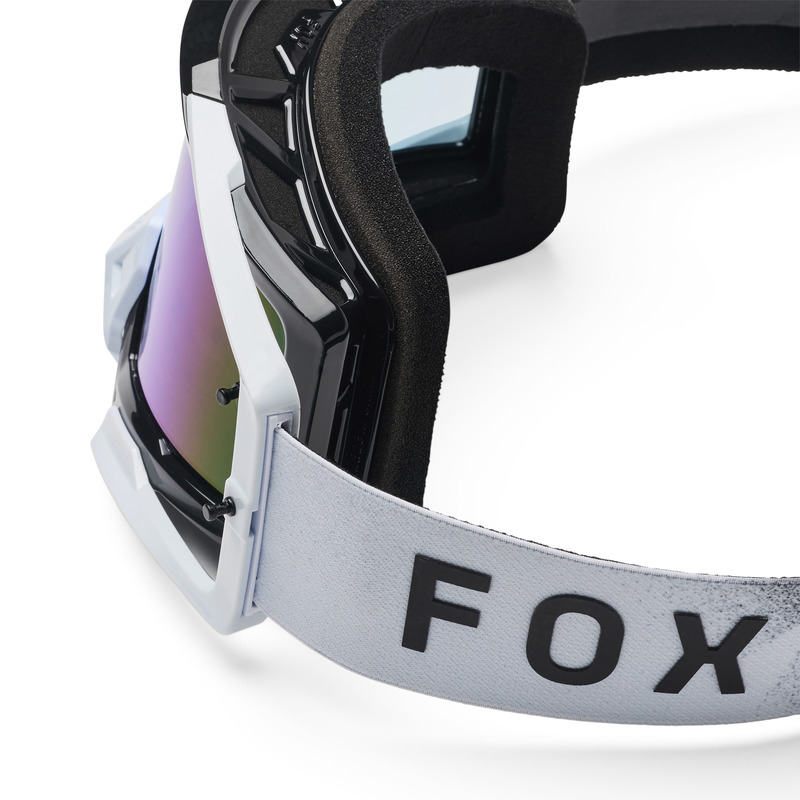 GOGLE MOTOCYKLOWE FOX AIRSPACE CLUTCH WHITE BLACK